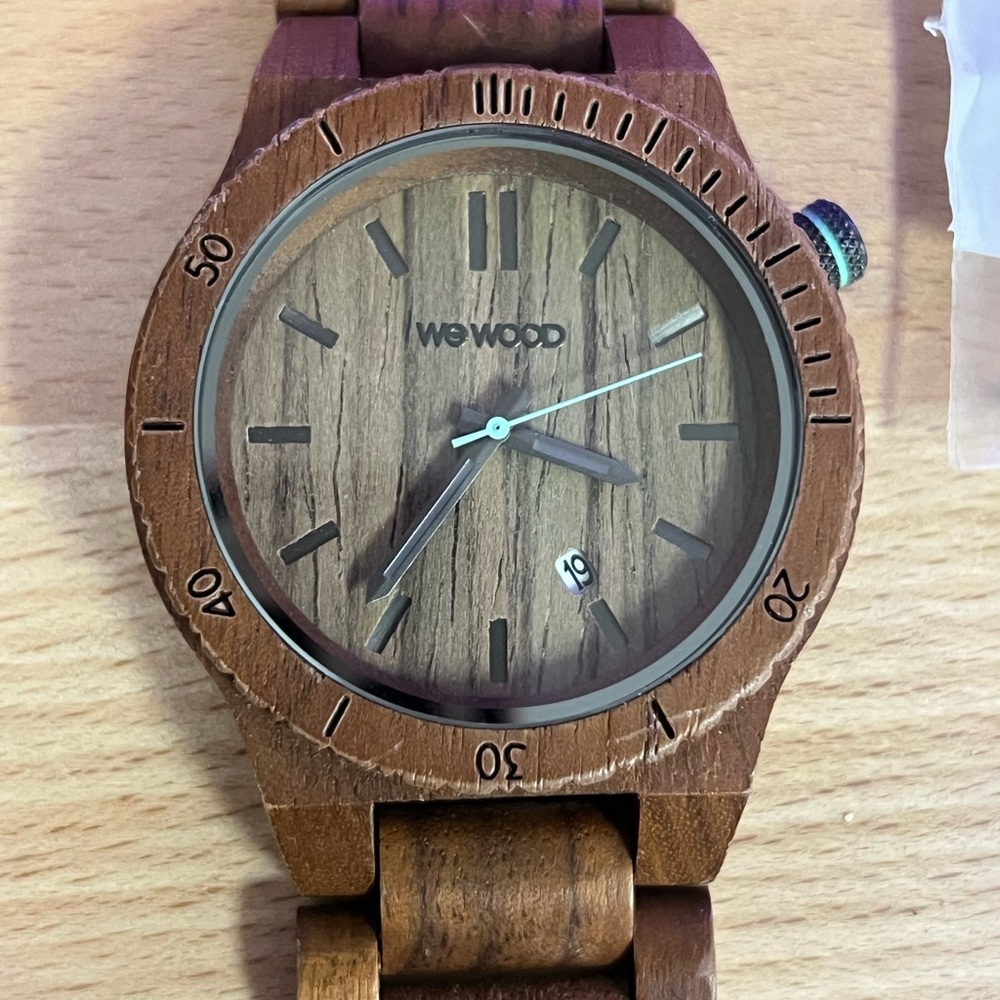 WeWood Brown Wooden Watch